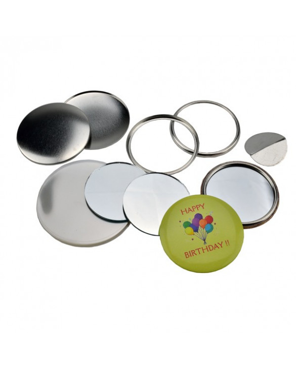 Pièces pour 100 miroirs de poche 56mm