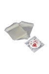 Lot de 100 sachets Polypro à fermeture adhésive 70x70mm