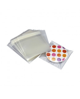 Lot de 100 sachets Polypro 85x85mm à fermeture adhésive