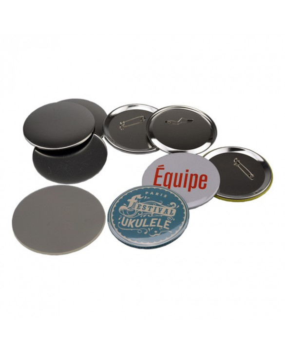 Pièces pour 100 badges 90mm