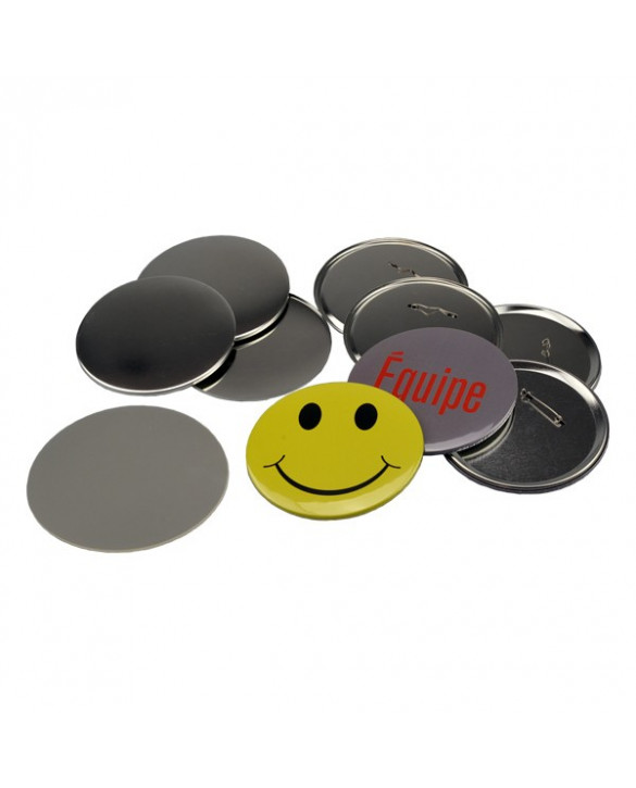 Pièces pour 100 badges 110mm